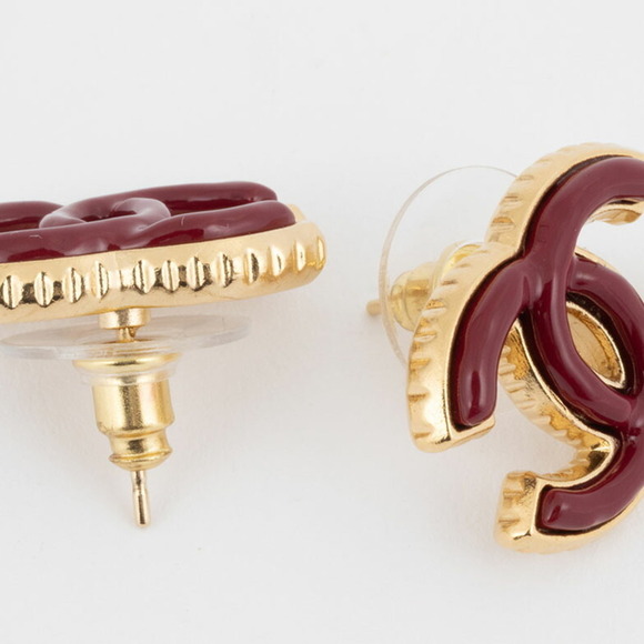 CHANEL Red Earrings - Picture 8 of 11